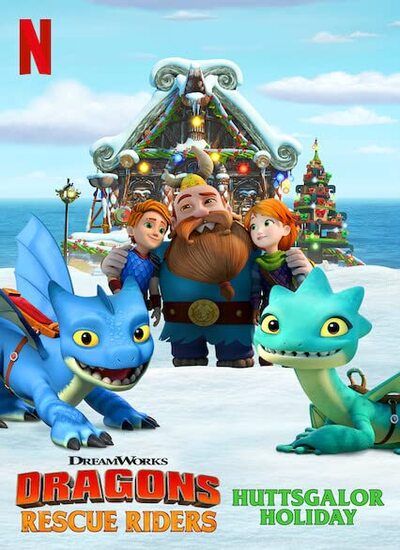 دانلود فیلم Dragons: Rescue Riders: Huttsgalor Holiday